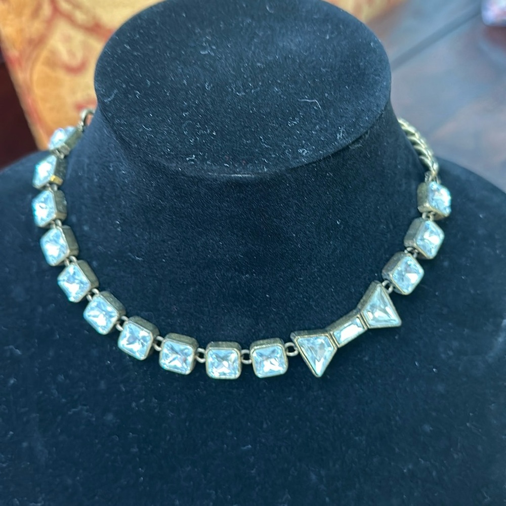 Marc by Marc Jacobs rare vintage choker with crystals and bow.